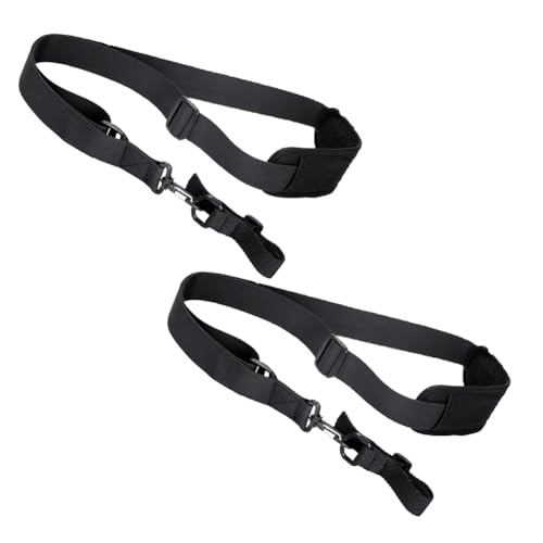 2 Pieces Trimmer Strap Adjustable Blower Strap Weed Trimmer Shoulder Strap Weed Eater Strap Weed Wacker Strap Trimmer Harness Strap, Black