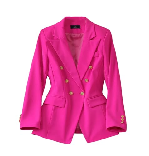 Veste de travail femme rose rouge à manches longues chic et L