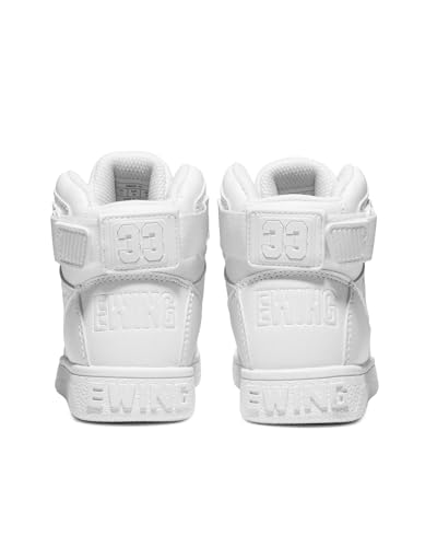 Ewing Patrick Athletics Kids PRE-School 33 HI Rebound White/White 2RBE001-1013