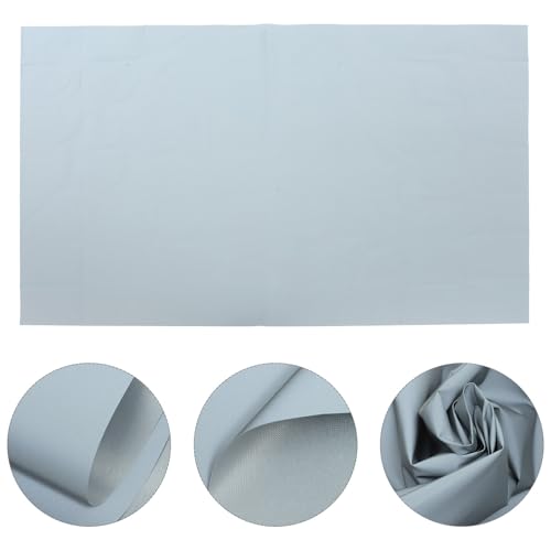 Pantalla para proyector textil gris antirreflejos de 186x105 cm apta para dispositivos LED 4