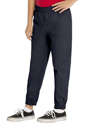Image of Real School Classroom Uniform Everybody Unisex Child Pull-on Jogger Pant | 2 Pockets, Fully Elasticized Waist, Easy-care Cotton Spandex Brushed Twill, School Uniform Essential