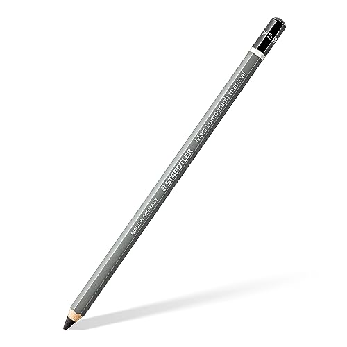 Lápices de carboncillo Staedtler Mars Lumograph 12 unid. miniatura 2