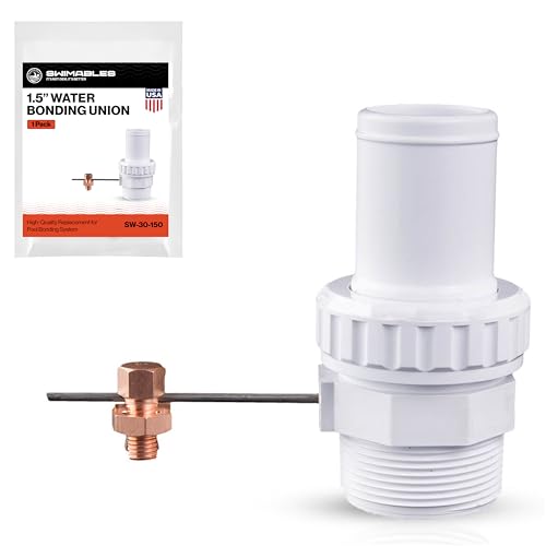 Swimables SW-30-150 1.5 Water Bonding Union - Pool Bonding Connector - Durable and Reliable Union for Pool Electrical Grounding Replacement for Pool Bonding System