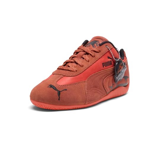 PUMA Kids Boys Speedcat Jurassic World Land Lace Up Sneakers Shoes Casual - Red2