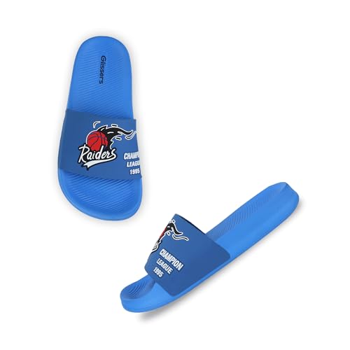 Image of Basketball Open-Toe Comfortable Kids Flip-Flops Slippers Stylish Slides and Soft Chappals for Boys and Girls Footwear