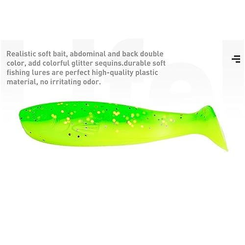 50/100 pçs Soft Iscas Kit de Iscas de Silicone Artificiais Wobblers Swimbait Iscas de Truta para Tro