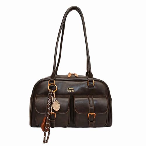 Bolso de hombro vintage para mujer, bolso de aceite de...