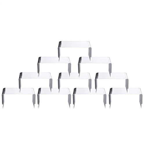 Soporte De Visualización Acrílico: Exhibición De Estante De Elevadores De Visualización, Contenedores Transparentes De Contenedores De Almacenamiento | Pop Transparente Para El Cumpleaños De San