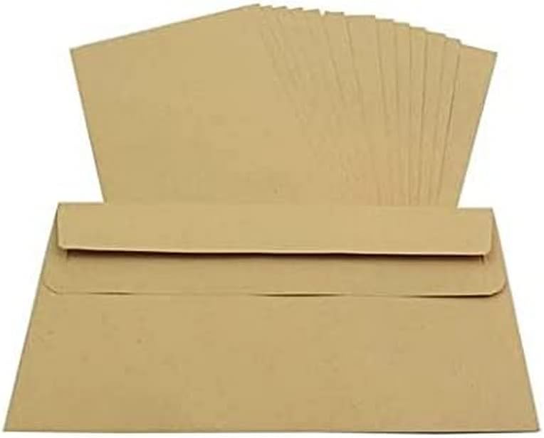 Packitsafe 200 x DL Size Plain Envelopes 110mm x 220mm