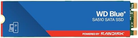 Western Digital Blue SA510 Unidad SSD 250GB M.2 SATA, 555 MB/s, A...