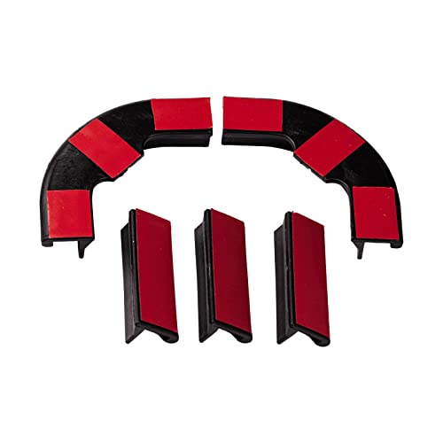 5 Stück Lichtstreifenhalter Montageklammern für Philips Hue Play Gradient Lightstrip, selbstklebende TV-Hintergrundbeleuchtungs-Clips, 15 cm