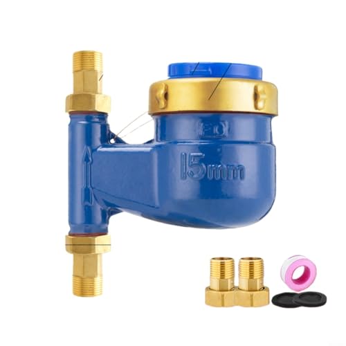 Compteur d'eau DN20 vertical en cuivre massif de haute précision