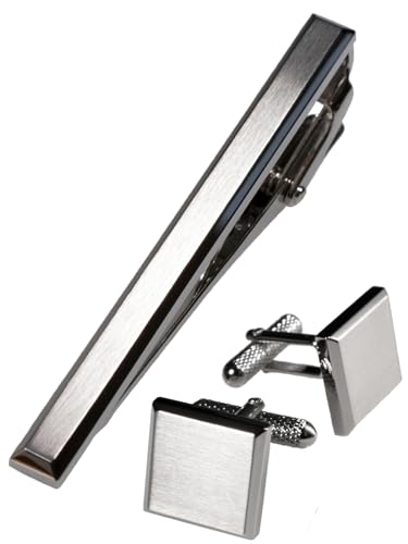 Image of [TAVARAT] Tie Clip Tie Clips for Men Black Silver Light Gold Tie Bar Tie Pin Tps-163