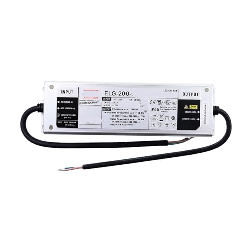 Alimentation à découpage LED tension constante ELG-200-C pour l'éclairage industriel