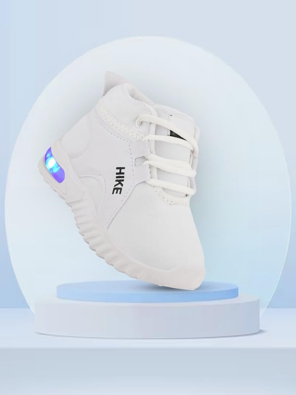 Redburg Kids LED Light Up Shoes for Boys & Girls Age Range 4 Year to 4.5 Year, Unbreakable & Lightweight Shoes for Kids, Unisex Fashionable LED Sneakers 6 31437HuOBnL