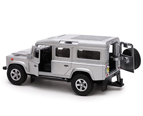 Toyland® Horse Transporter Set - 4x4 Silver Car & Horse Box With Accessories - Farming Toys - Die Cast Metal