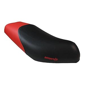 Stoelbekleding bestuurder ODF zwart/rood voor Gilera Runner (-08/05)