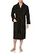 Men's Fleece Robe by John Christian - Black