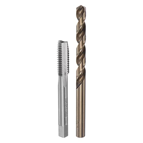Tarauds et forets hélicoïdaux M9 x 1,5 H2 uxcell en acier cobalt HSS-CO M35