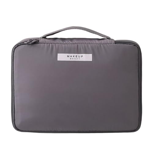 Psdndeww Portable Cosmetic Bag Women Makeup Bag Large Capacity Travel Carry Cases Pouch