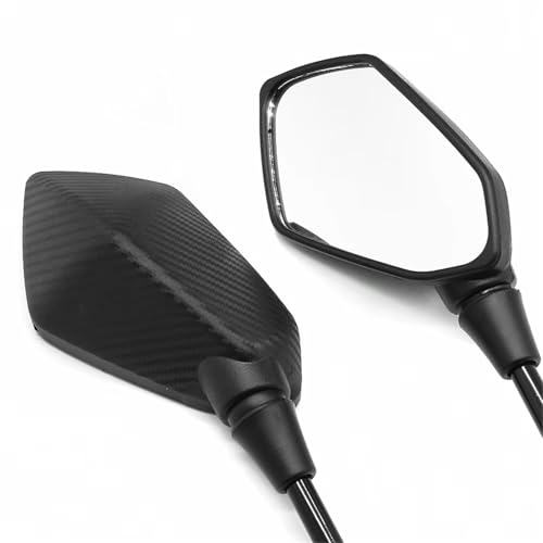 Rétroviseurs moto MT07 MT09 anti-vibrations | Rétro 10mm grand angle
