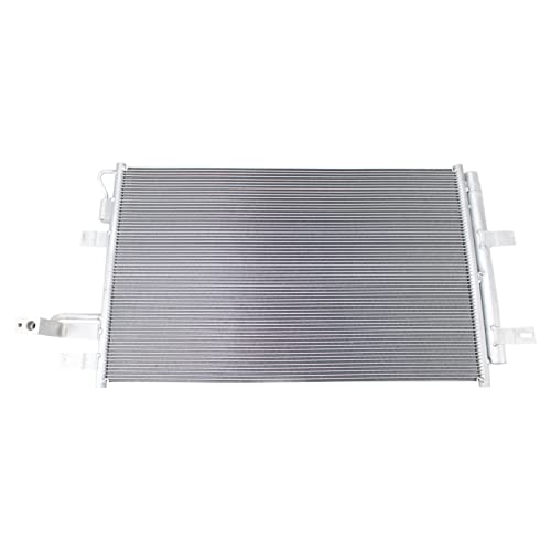 Image of TRQ Air Conditioning A /C Condenser Receiver Drier Compatible with 2013-2018 Ford Police Interceptor Sedan