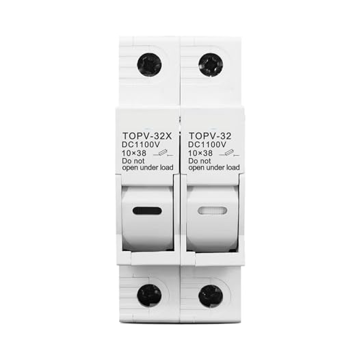 Portafusibles CC 2P bipolar de alto voltaje 1100V sin indicador LED