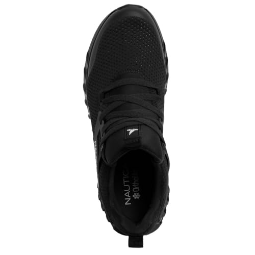 Image of Nautica Men's Casual Fashion Sneakers - Lightweight Lace-Up Athletic Walking Shoes for Gym & Tennis, Comfortable