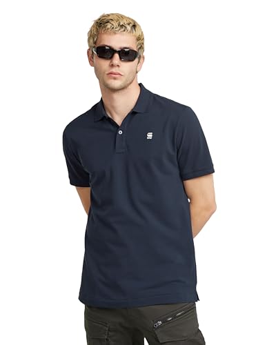 G-Star Para Hombre Polo Dunda Slim , Azul (sartho blue...