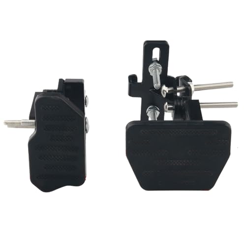 Pedal Extenders - Adjustable Angle Length Car Accessories | Rubber Steel Accelerator Brake Pedals | For Truck Suv Sedan Pickup R