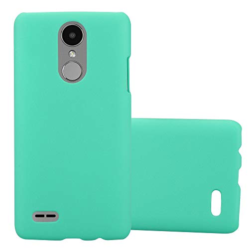 Cadorabo Funda para LG K4 2017 en Frosty Verde - Cubierta Protección de Plástico Duro Super Delgada e Inflexible con Antichoque - Case Cover Carcasa Protectora Ligera