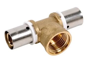 Raccordo Tee femmina a crimpare tipo radiale per PER o PB 1/2 - 16