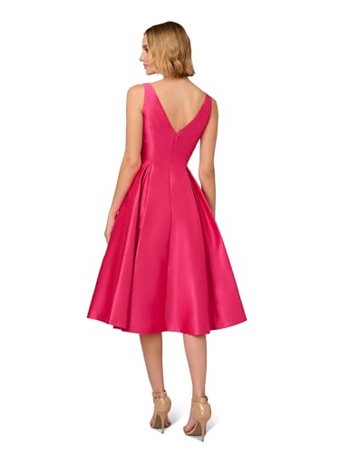 Image of Adrianna Papell Sleeveless Tea Length Dress