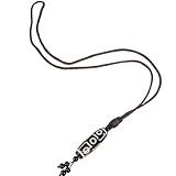 Abaodam Colgante de Cuentas Dzi Tibetano para Mujer, Collar de Ágata Negro Versátil y Elegante, Símbolo de Buena Fortuna para Ocasiones Obsequios