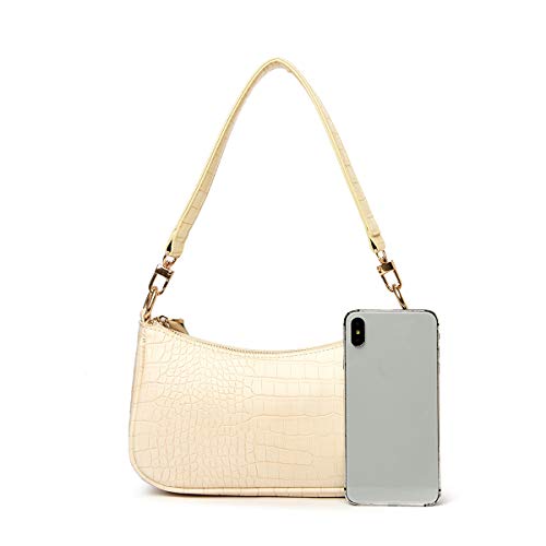 Doreamaloe Women Shoulder Bag Retro Crocodile Purse Classic Clutch Shoulder Tote Handbag With Zipper Closure For Women thumb #7