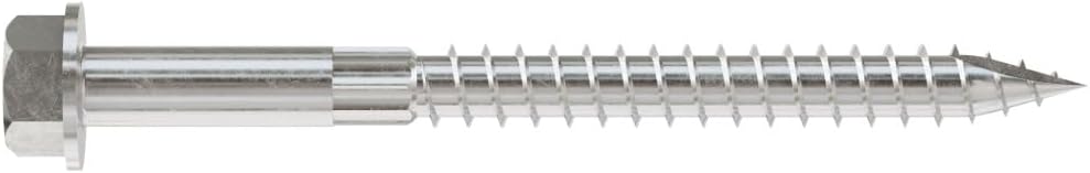 Simpson Strong-Tie SDS25300SS-R25 Strong-Drive SDS Heavy-Duty Connector Screw 1/4 in. x 3 in. Type 316 (25-Qty)
