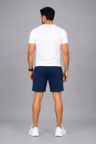 Image of Men's Sports Shorts with Drawstring | Quick Dry Casual Gym Running Shorts | Lightweight Athletic Training Shorts with Elastic Waist |