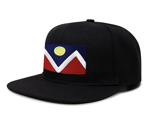 Image of International Tie City Hat for Men and Women, Adjustable Snapback Trucker Baseball Cap with Embroidered Patch