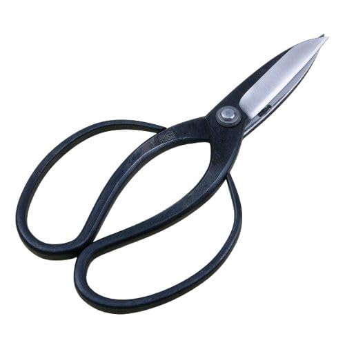 Amazon | 植木鋏 はさみ ハサミ 「佐保」 庭師 型 青紙 鋼 3寸刃