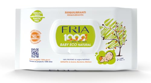 Fria FRIA BABY ECOCERT toallitas suavizantes con tapa 80 uds - kilograms