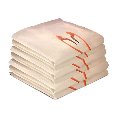 Kigai Pink Flamingos Kitchen Towels 18X28 Inch Ultra Soft Absorbent Quick Drying Kitchen Dish Towels Washable Cleaning Cloths Hand Towels Tea And Bar Towels, 1 Pack #TOP3
