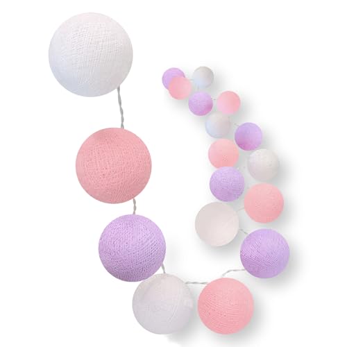 CREATIVECOTTON Catena luminosa 'a LED con palline