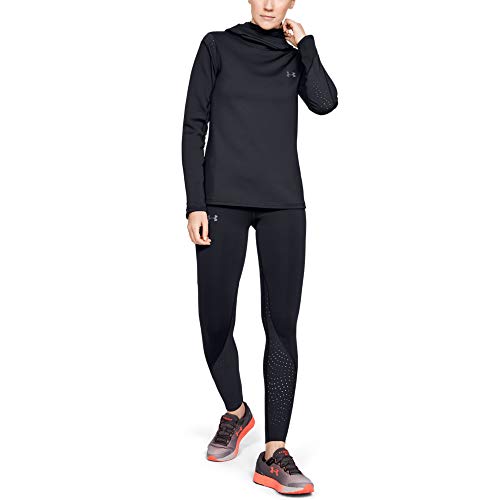 Under Armour Qualifier Speedpocket Coldgear Tight, Black (001)/Reflective, Medium