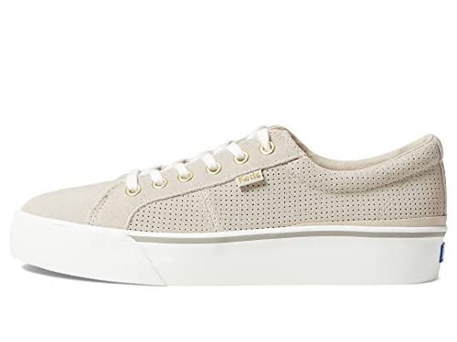 Image of Keds Jump Kick Duo Lace Up, Sneaker Womens, Grey Suede, 8.5 Medium