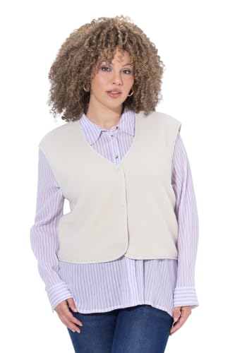 Gilet en polaire bouclée court pour vos sorties automnales confortables
