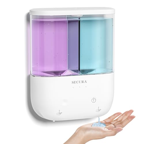 Secura Dual Chamber Rechargeable Dispenser