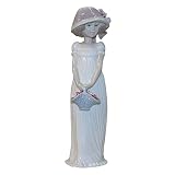 Lladro 8022, Little Lady (girl w flower basket)