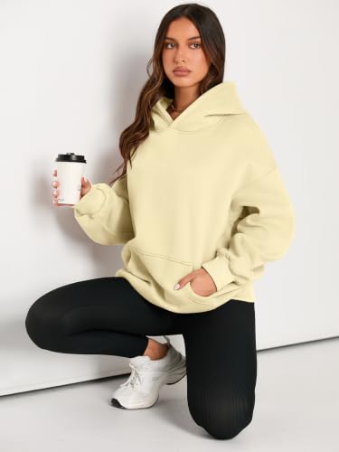 Image of EFAN Women's Hoodies Oversized Sweatshirt Comfort Fleece Sweaters | Cozy Trendy Pullover Hoodies, Sweatshirts with Pockets For Fall & Winter