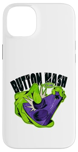 Button Mash Club ���g�� �Q�[�~���O �A�[�P�[�h �v���[���[ �r�f�I�Q�[�� �X�}�z�P�[�X iPhone 14 Plus �p
