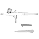 AW 0.4mm Single-Action Airbrush Gun Kit Gravity Feed Cake Decorating Nail Art Makeup Tattoo Hobby